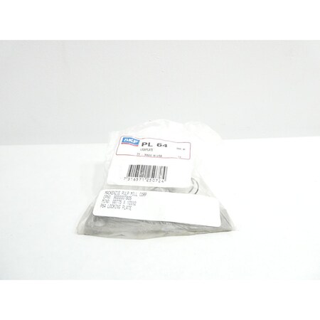 Skf LOCKING PLATE BEARING PARTS AND ACCESSORY PL 64